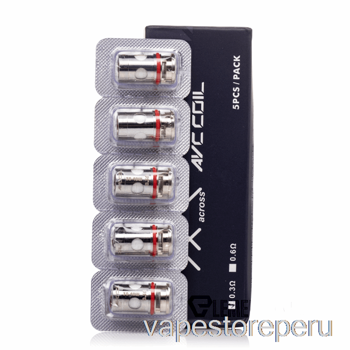 Vape Recargable A Través De Bobinas De Repuesto Vape Avc Bobinas De Malla De 0.3ohm